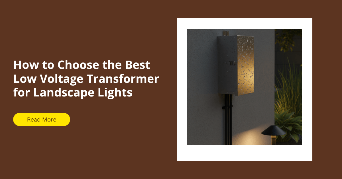 Low Voltage Transformer for Landscape Lights – Complete Buying Guide ...