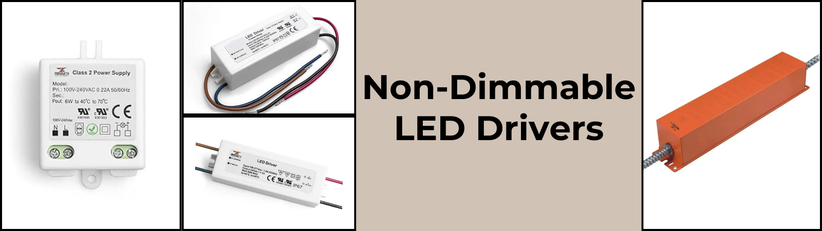Non-Dimmable LED Drivers