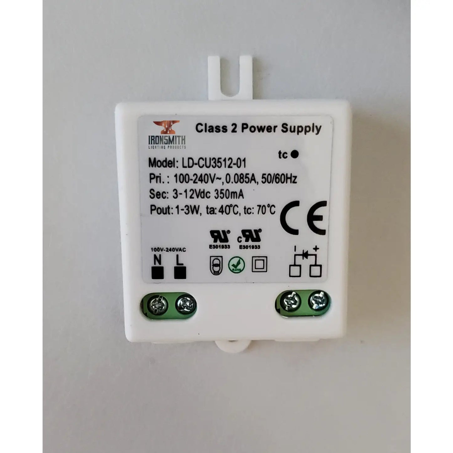 100-240V AC - 6-12V DC | 3W Constant Current LED Drivers - 100 Volts - 240 Volts / 3V - 12V / 3 Watt - LED Driver