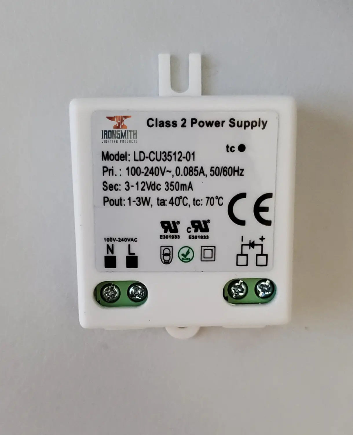 100-240V AC - 6-12V DC | 3W Constant Current LED Drivers - 100 Volts - 240 Volts / 3V - 12V / 3 Watt - LED Driver