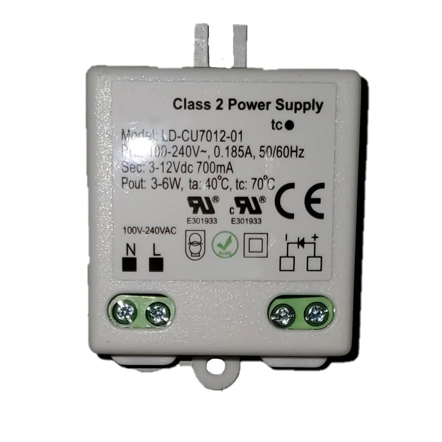 100-240V AC - 3-12V DC | 3W-6W Constant Current LED Driver - 100 Volts - 240 Volts / 3V - 12V / 3 - 6 Watt - LED Driver