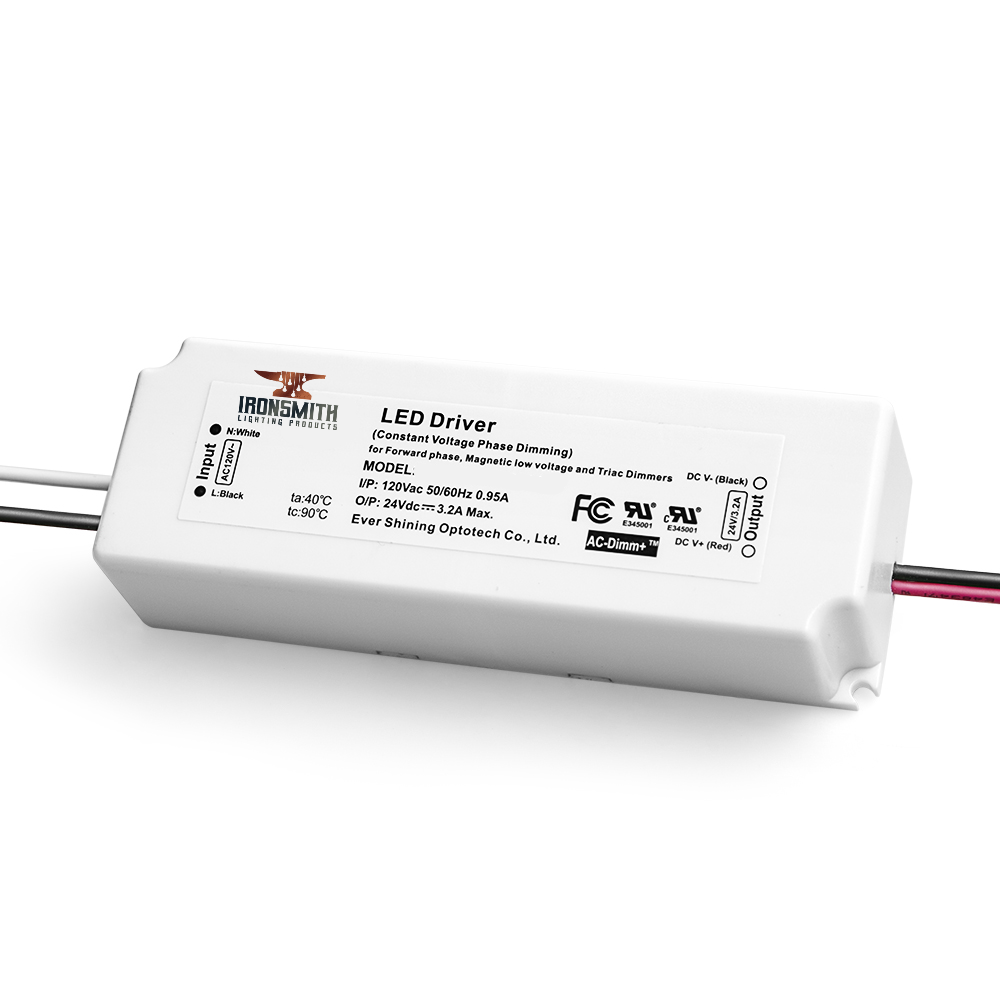 120 Volts -24V 75W | Constant Voltage LED Driver