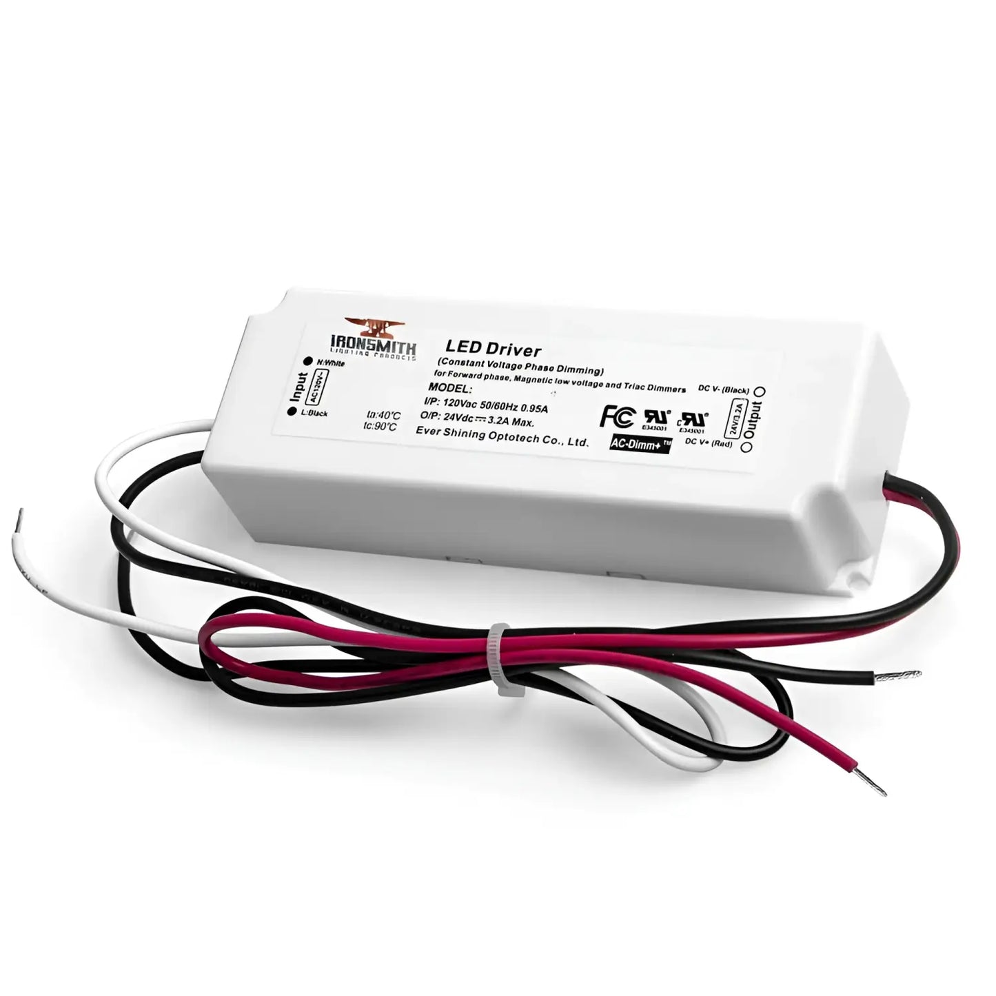 120V AC - 27V to 42V DC | 29.4W Flicker Free Dimmable LED Drivers - 120 Volts / 27V - 42V / 29.4 Watt - LED Driver