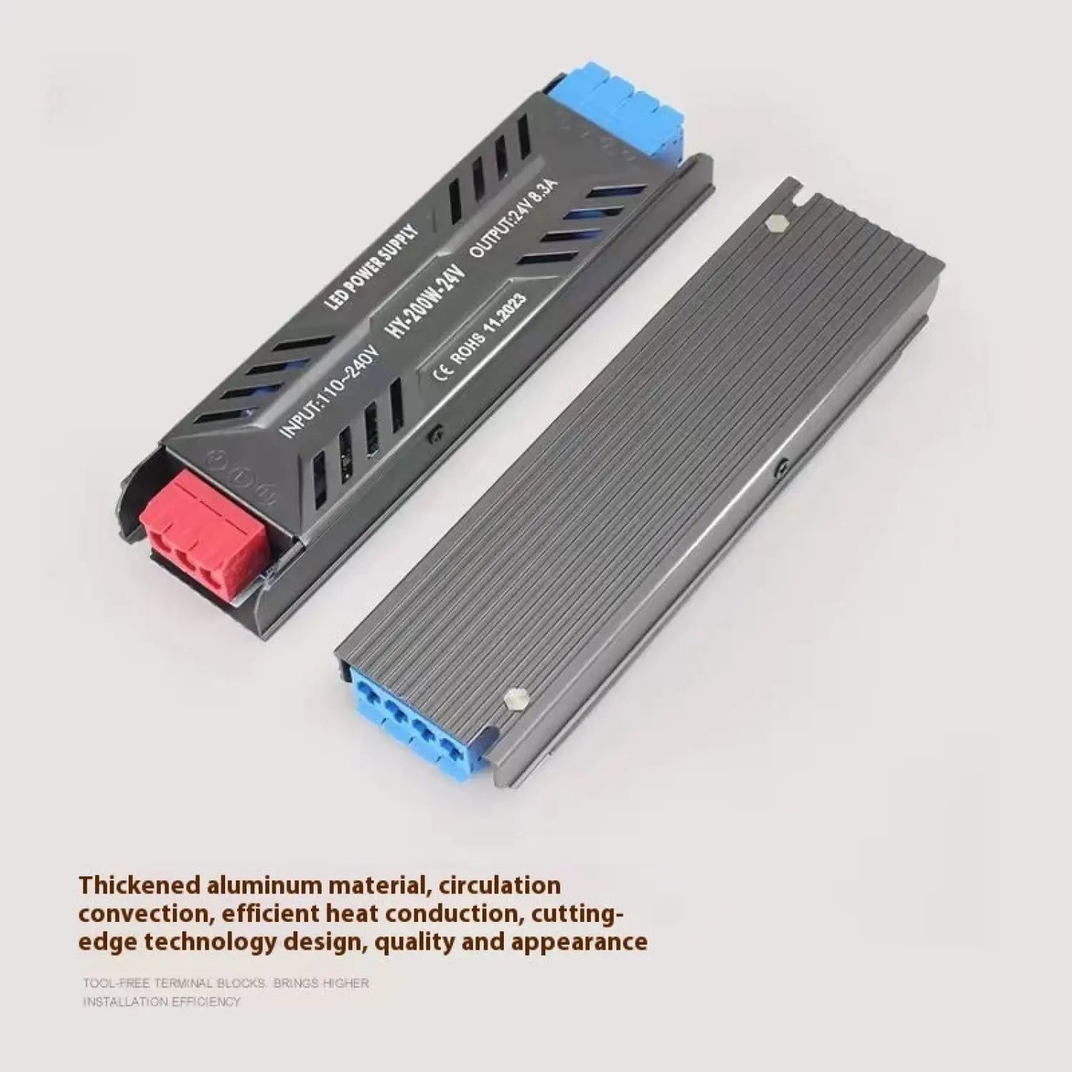 12V Power Supply for LED Strip with Anti-Strobe Technology - 12V Hanging Light