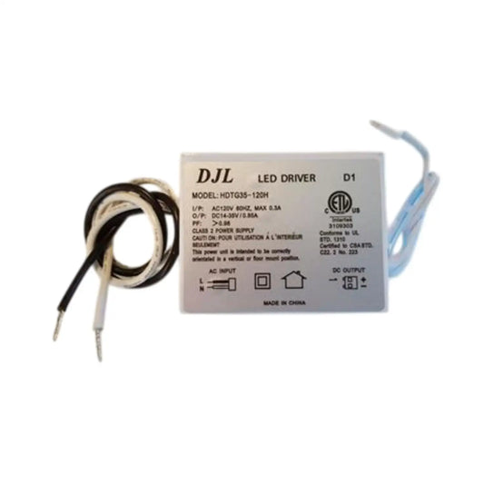 15W LED Driver Dimmable | Input AC 120V | Output DC 14-35V/0.8A - 120 Volts / 14V - 35V / 15 Watt - LED Driver
