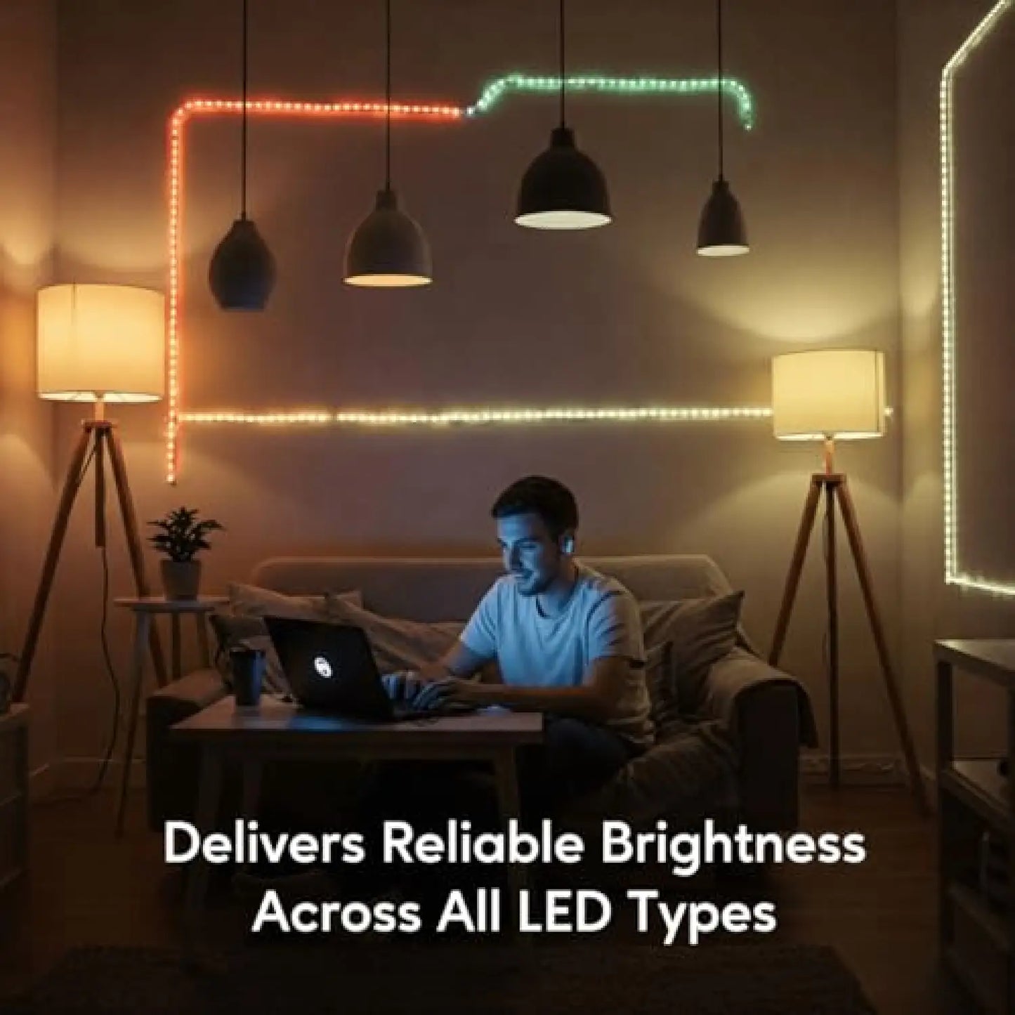 15W LED Driver with Dimmer | 120V AC to 26-43V DC Triac Dimmable - 120 Volts / 26V - 43V / 15 Watt - LED Driver