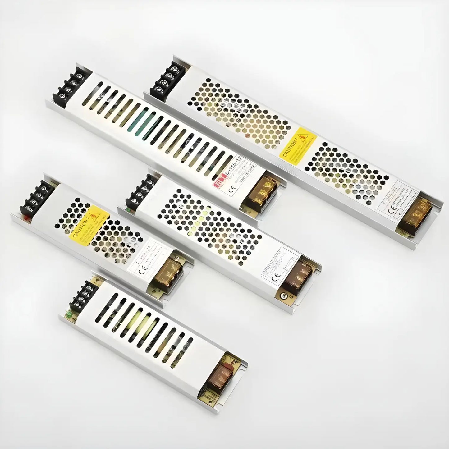 220V to 12V/24V Low Voltage LED Transformer for Lamp Belt Drive - Ultra thin mute / 12V 100W - LED Driver