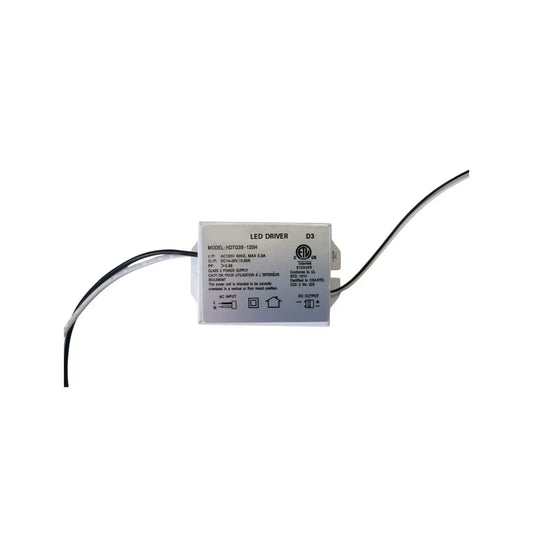 35W Dimmable LED Driver | Input AC 120V | Output DC 14-35V/0.3A - 120 Volts / 14V - 35V / 35 Watt - LED Driver