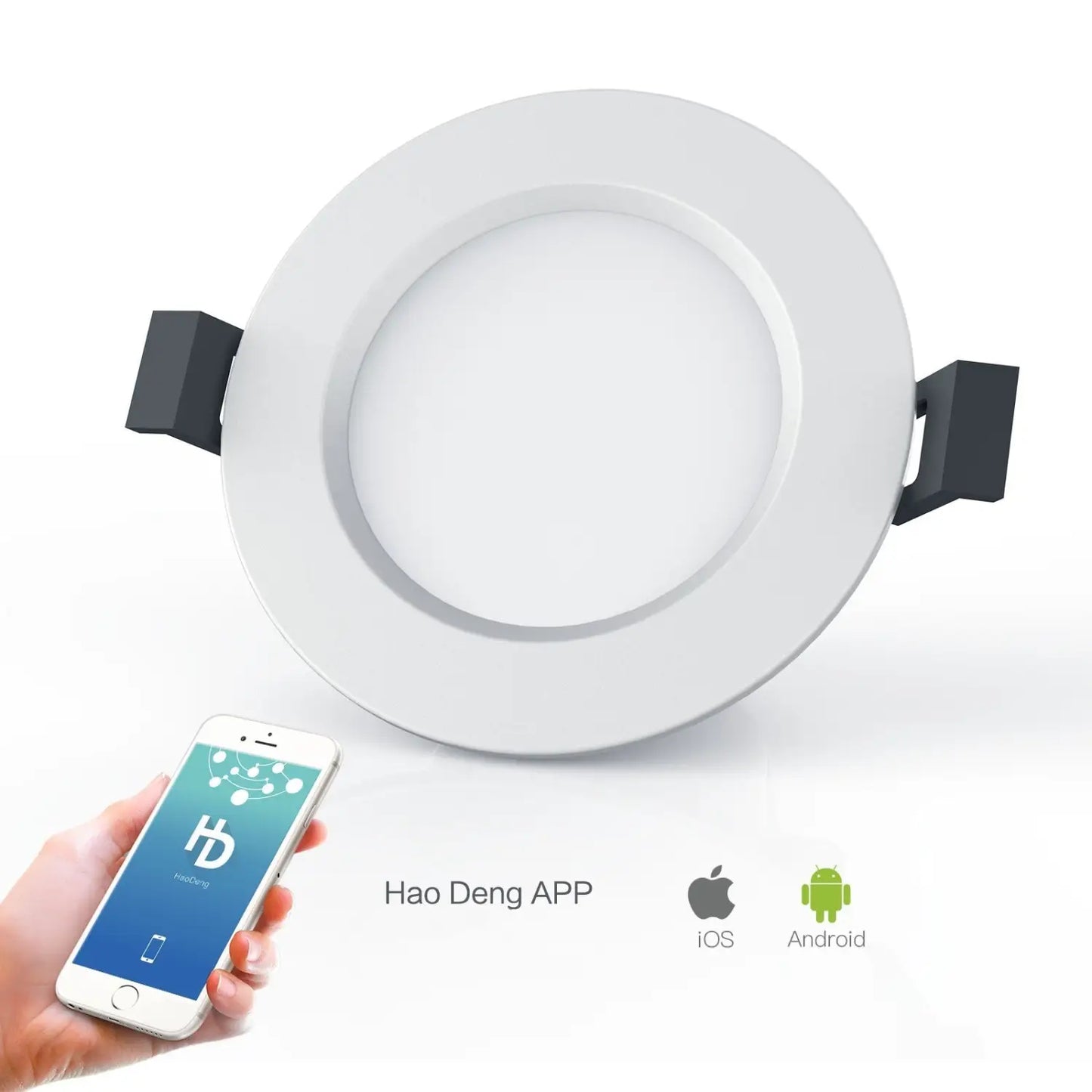 5W Indoor Lighting Smart Bluetooth Ceiling Light White 12V Hanging Light