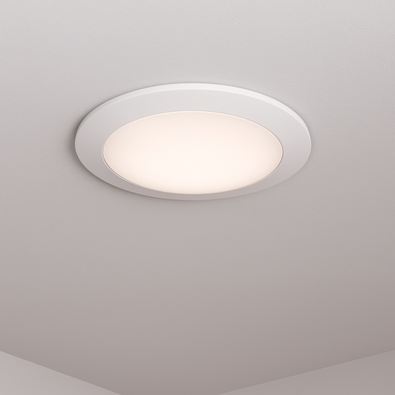 6’’ Bubble Lens Surface Mount LED Fixtures - 15 Watt LED - Ceiling Light