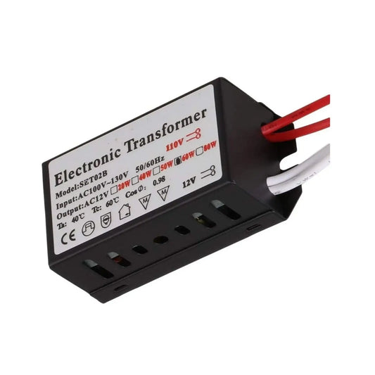 60 Watt Halogen Electronic Transformer - 120 Volt / 12 Volt / 60 Watt - Transformer