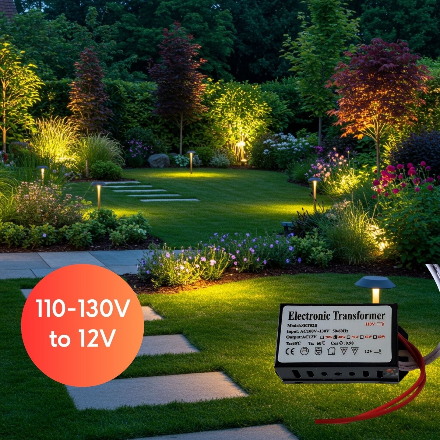 60W Electronic Halogen Transformer - Transformer