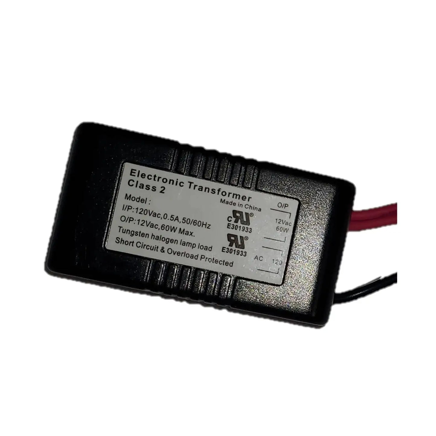 60W Halogen Potted Transformer Electronics - 120 Volt / 12 Volt / 60 Watt Max - Transformer