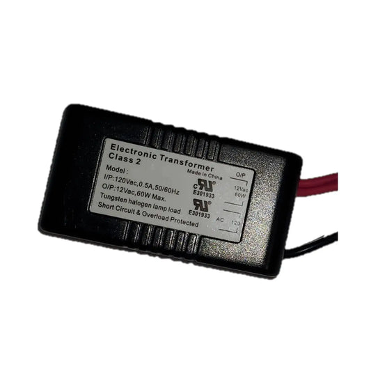 60W Halogen Potted Transformer Electronics - 120 Volt / 12 Volt / 60 Watt Max - Transformer