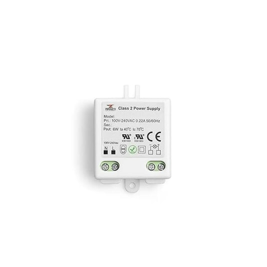 6W LED Driver Power Supply | 100-240V AC to 24V DC Constant Voltage - 100 Volts - 240 Volts / 24V / 6 Watt - LED Driver