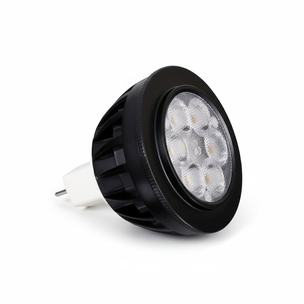 6W Light Fixture for Outside Replacing 50W Halogen with Waterproof Feature - MR16 5W RED 60D 12V - Light Bulb