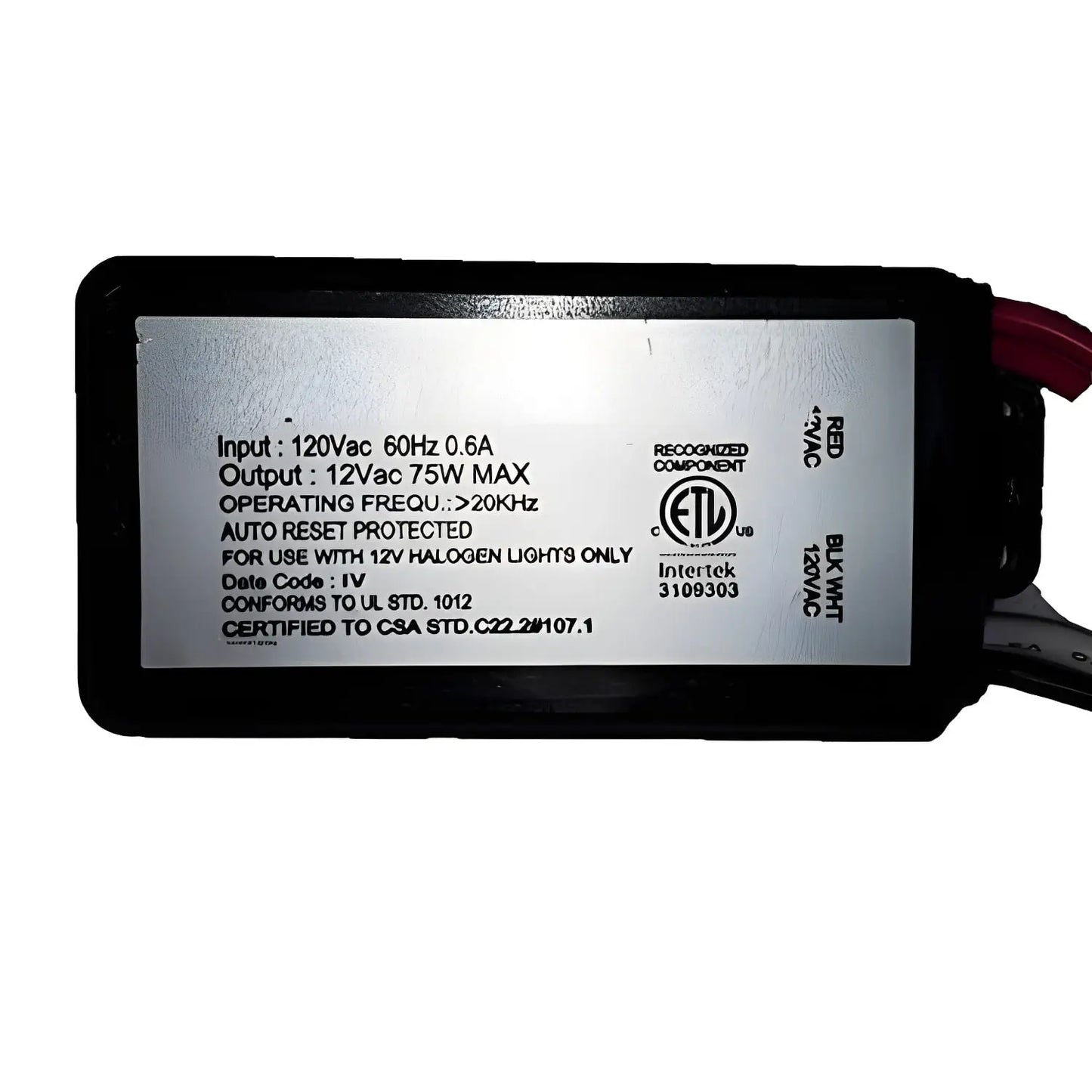 75W Potted Halogen Lamp New Transformers - Halogen Transformer