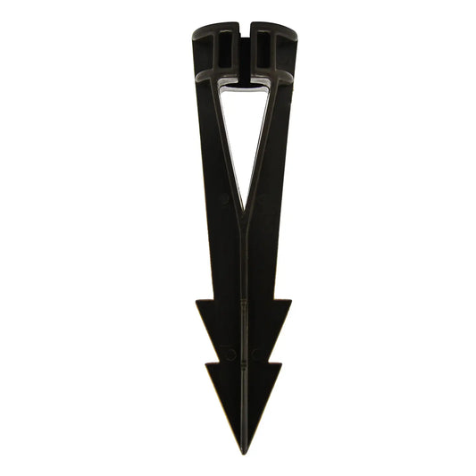 8-Inch In-Ground Stake 1/2 NPT Thread with Side Wireway - Ironsmith Lighting