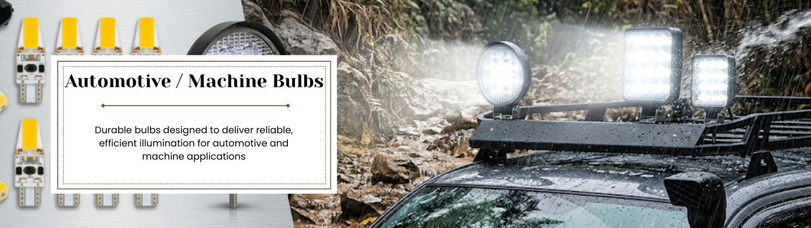 Automotive machine bulbs