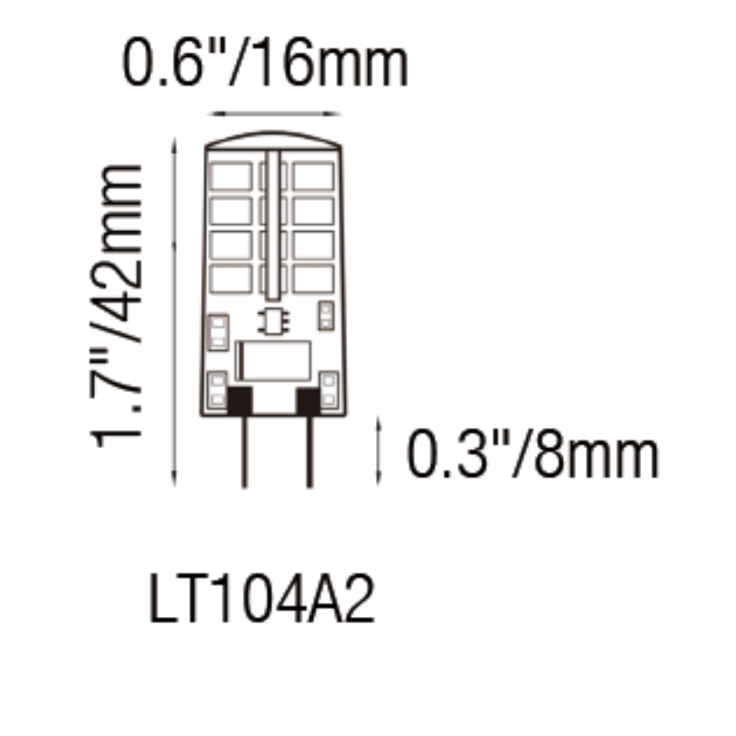 3W LED Lights Outdoor Waterproof Silicone Fixture – 30W Halogen Replacement