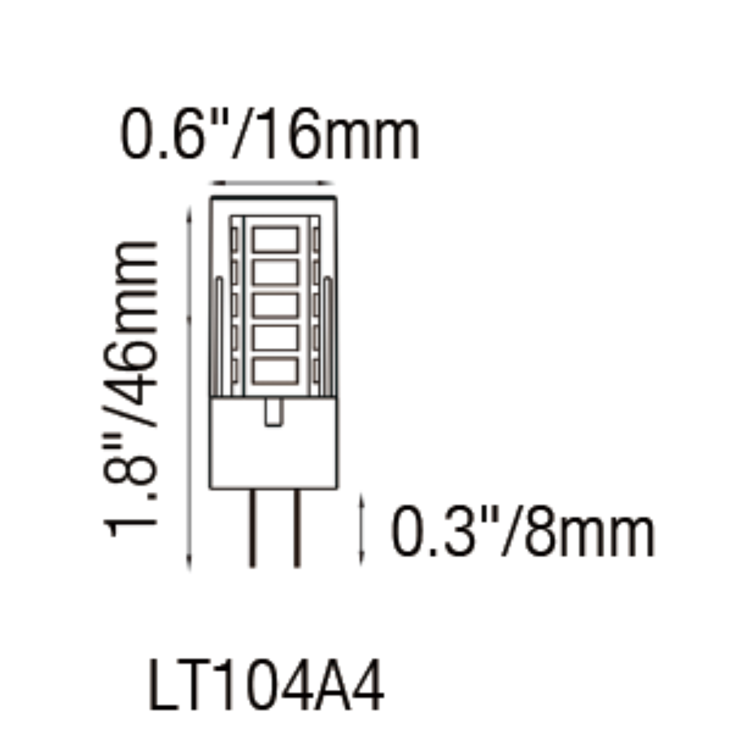 3W G4 Light Bulb LED – 30W Halogen Replacement with Ceramic Weatherproof Design