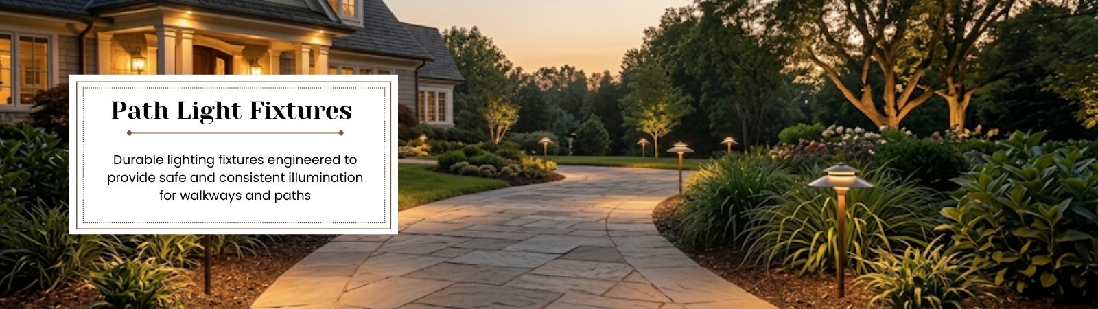 Path light fixtures