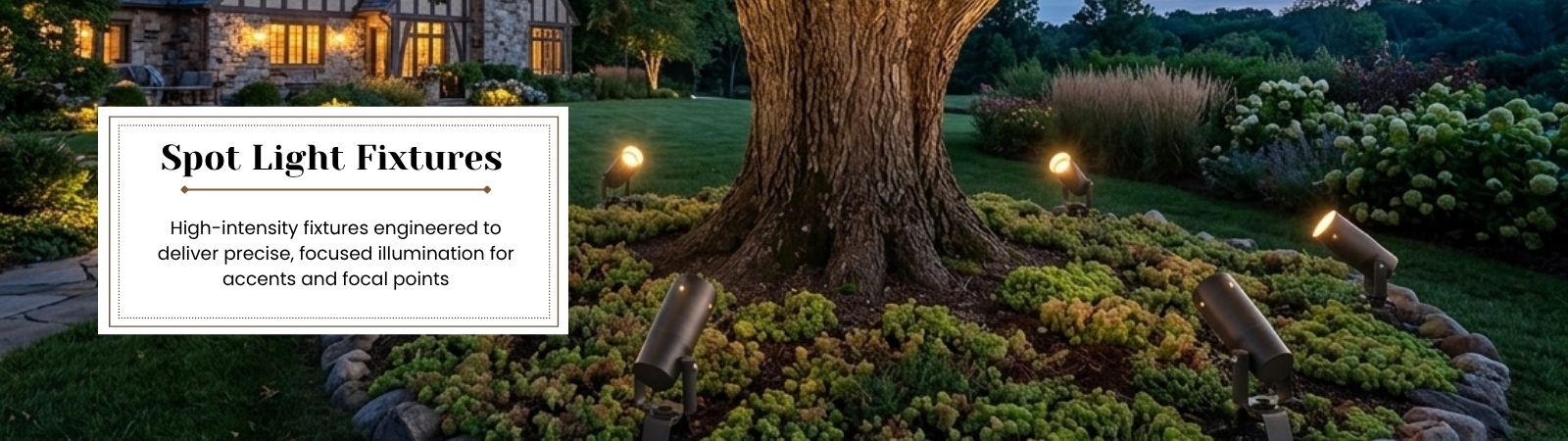 Spot light fixtures