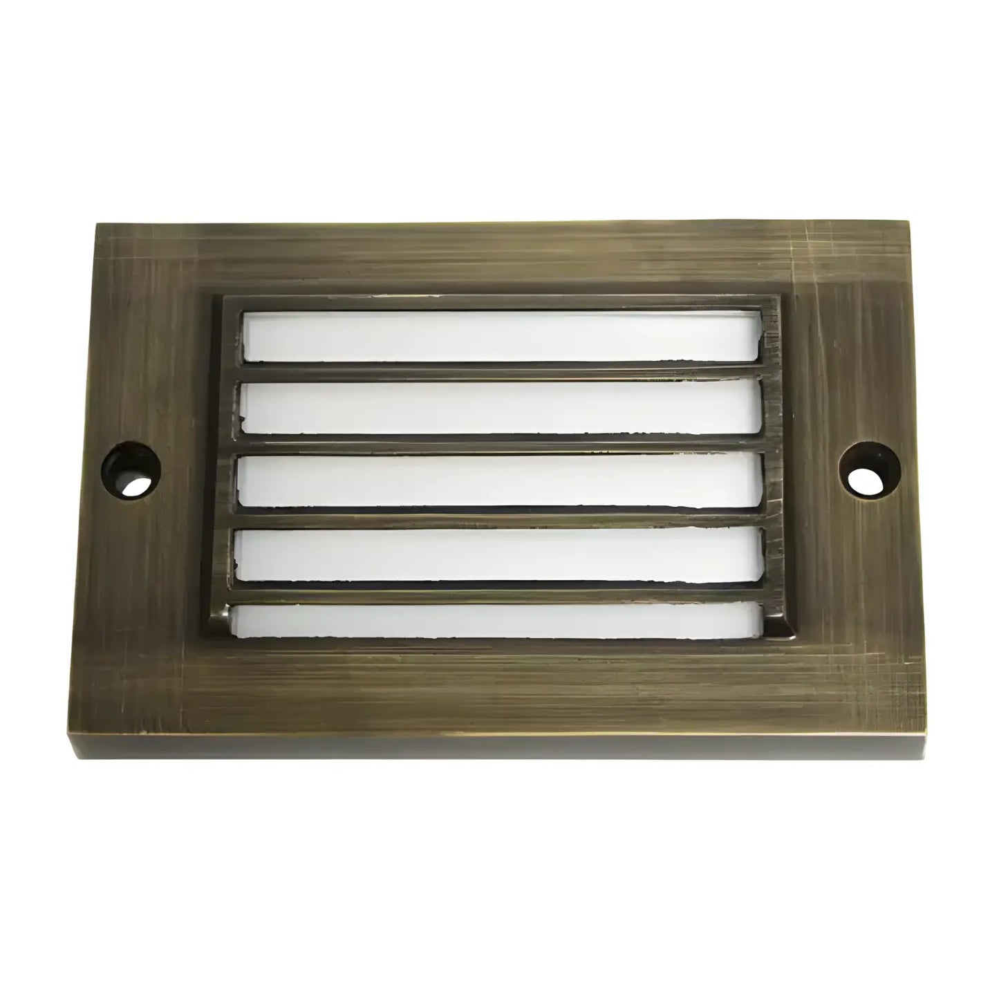 Antique Bronze 2 Watt LED Step Light - Brass Construction Low Voltage Easy Installation - Oil Rubbed Bronze - Step Light