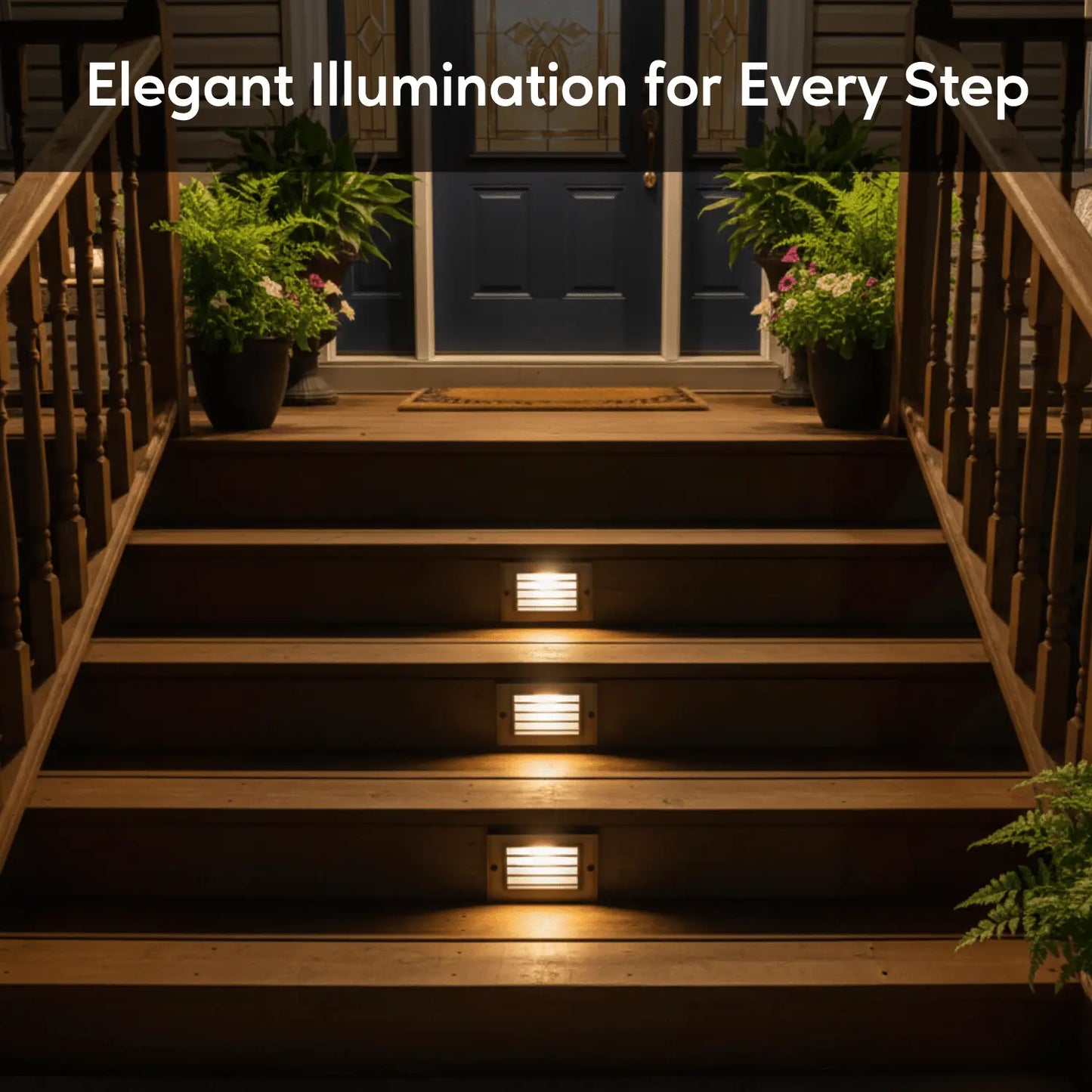 Antique Bronze LED Step Light Fixture | Brass Construction | Low Voltage - Oil Rubbed Bronze - Step Light