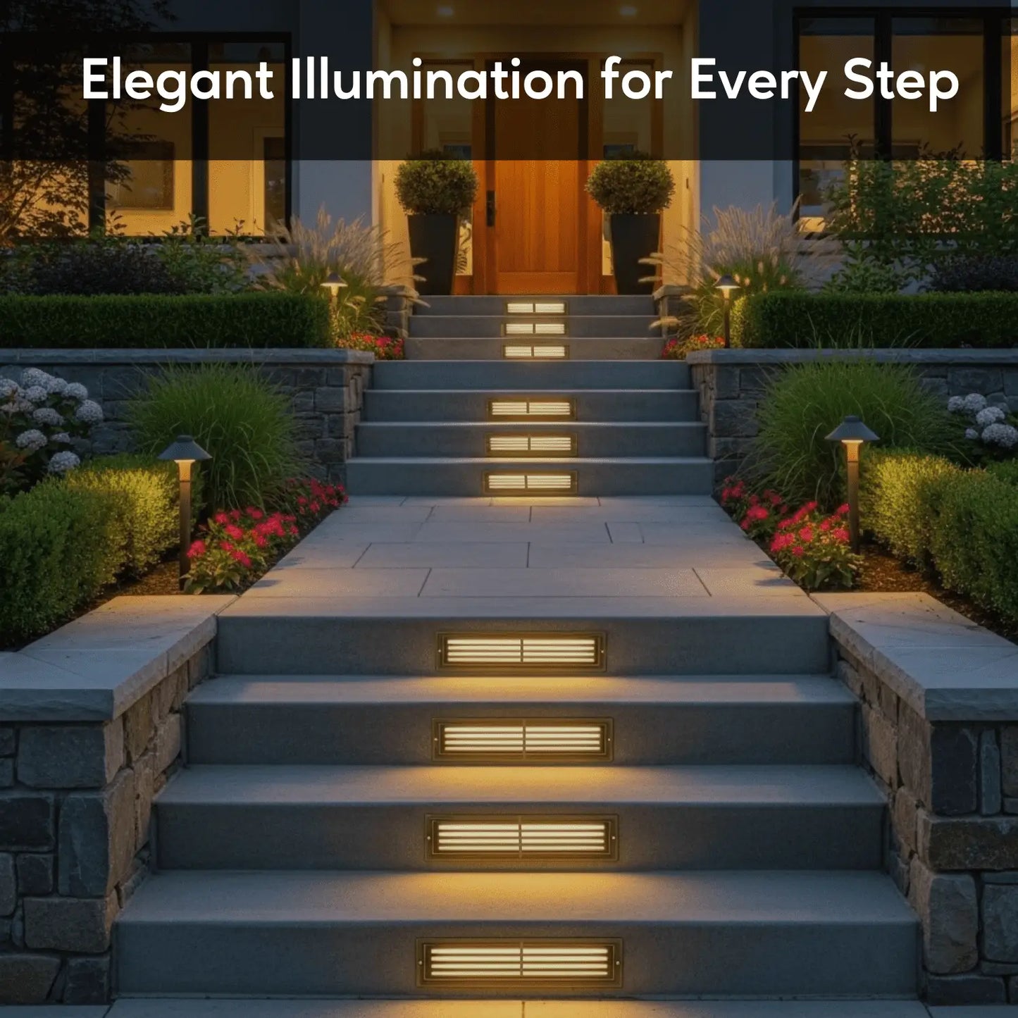 Antique Bronze LED Step Light Fixture | Brass Construction | Low Voltage - Oil Rubbed Bronze - Step Light