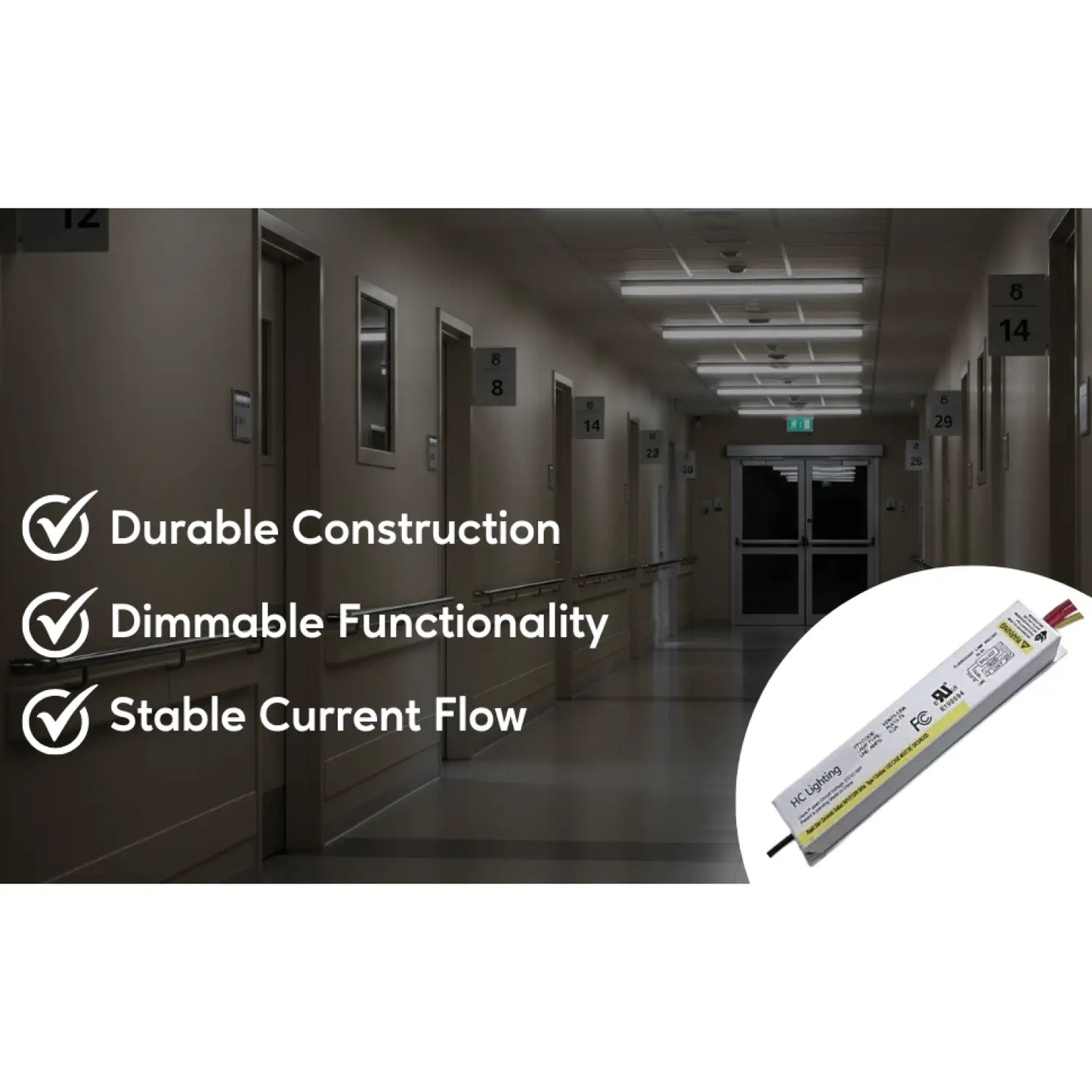 Ballast for Fluorescent Lights 8W or 13W F8T5 or F13T5| 120V Dimmable - Ballast