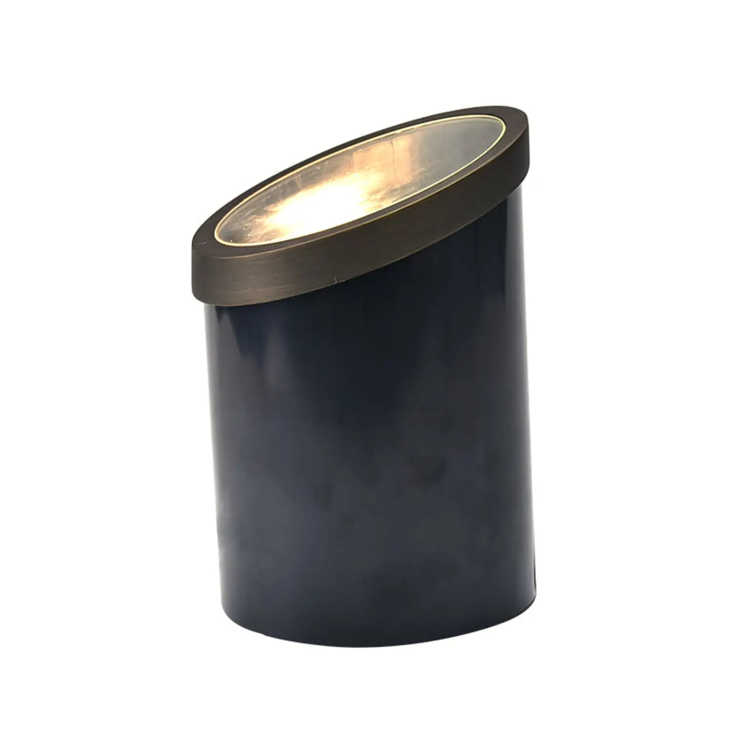 Bevel Inground Light with Durable PVC Housing and Solid Brass Construction - Well Light