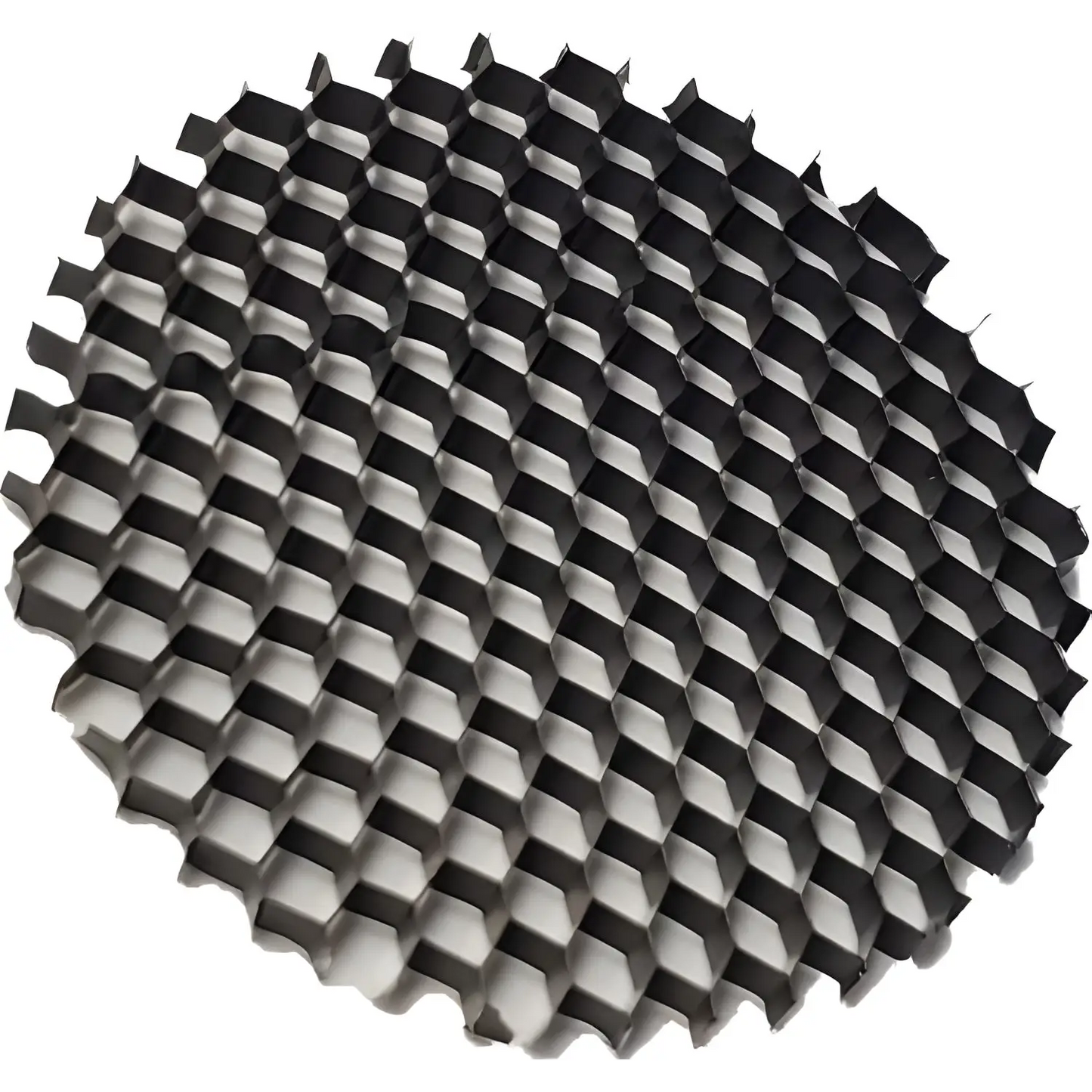 Black Aluminum Honeycomb Lighting Louver for MR16 Bulbs - Honeycomb Louver