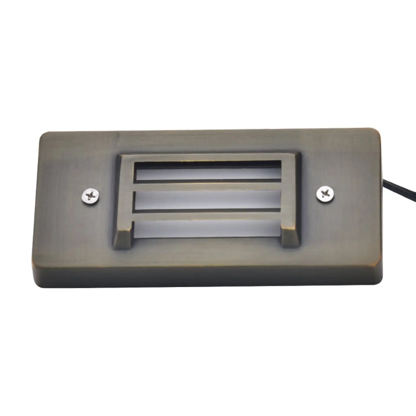 Brass Grating Step Light 2W 2700K LED Lighting for Outdoor Stairs - Step Light