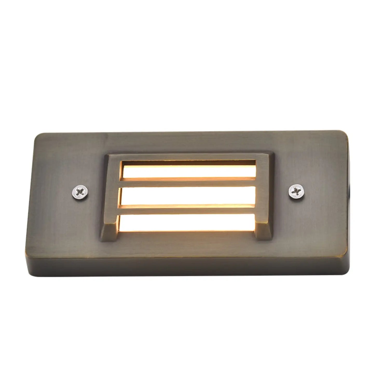 Brass Grating Step Light 2W 2700K LED Lighting for Outdoor Stairs - Step Light