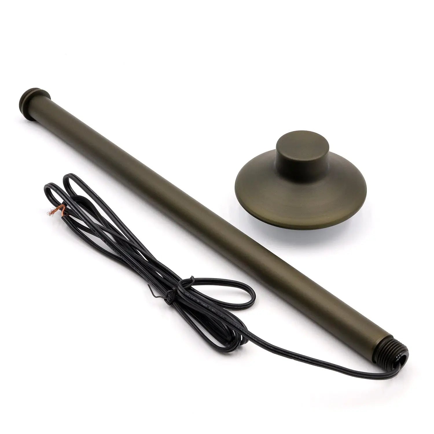 Brass LED Path Lights for Outdoor Landscape Illumination