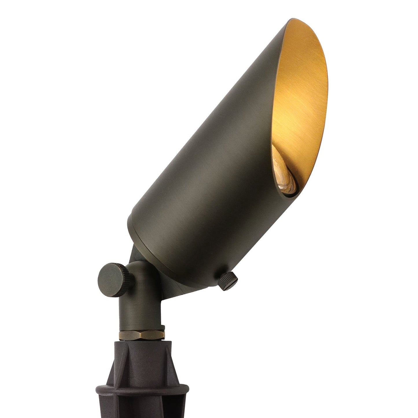 Brass Light Fixtures with MR16 Bulb Support and Long 72 Inch Lead Wire - Light Bronze - Spot Light Fixture