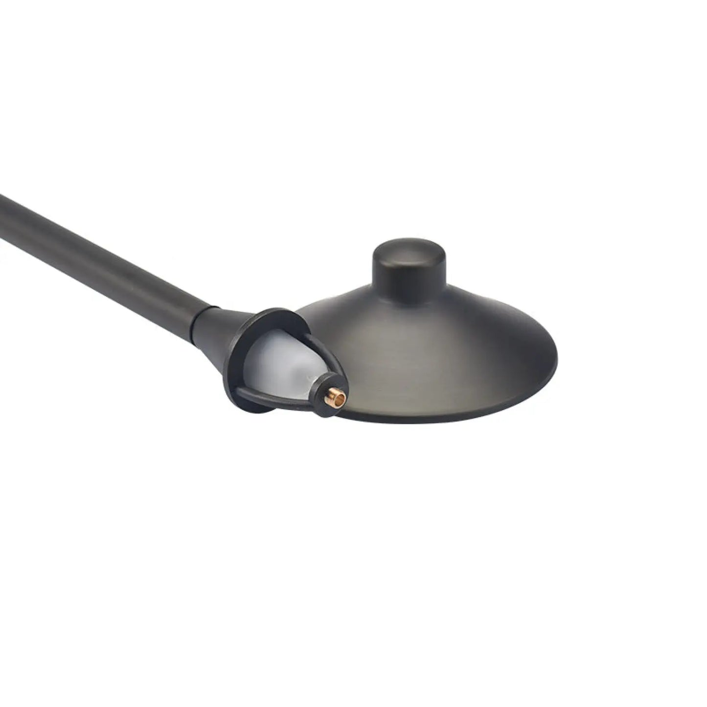 Brass Outdoor Path Light with Flat Hat G4 Socket and 72’’ Lead Wire - Path Light Fixture