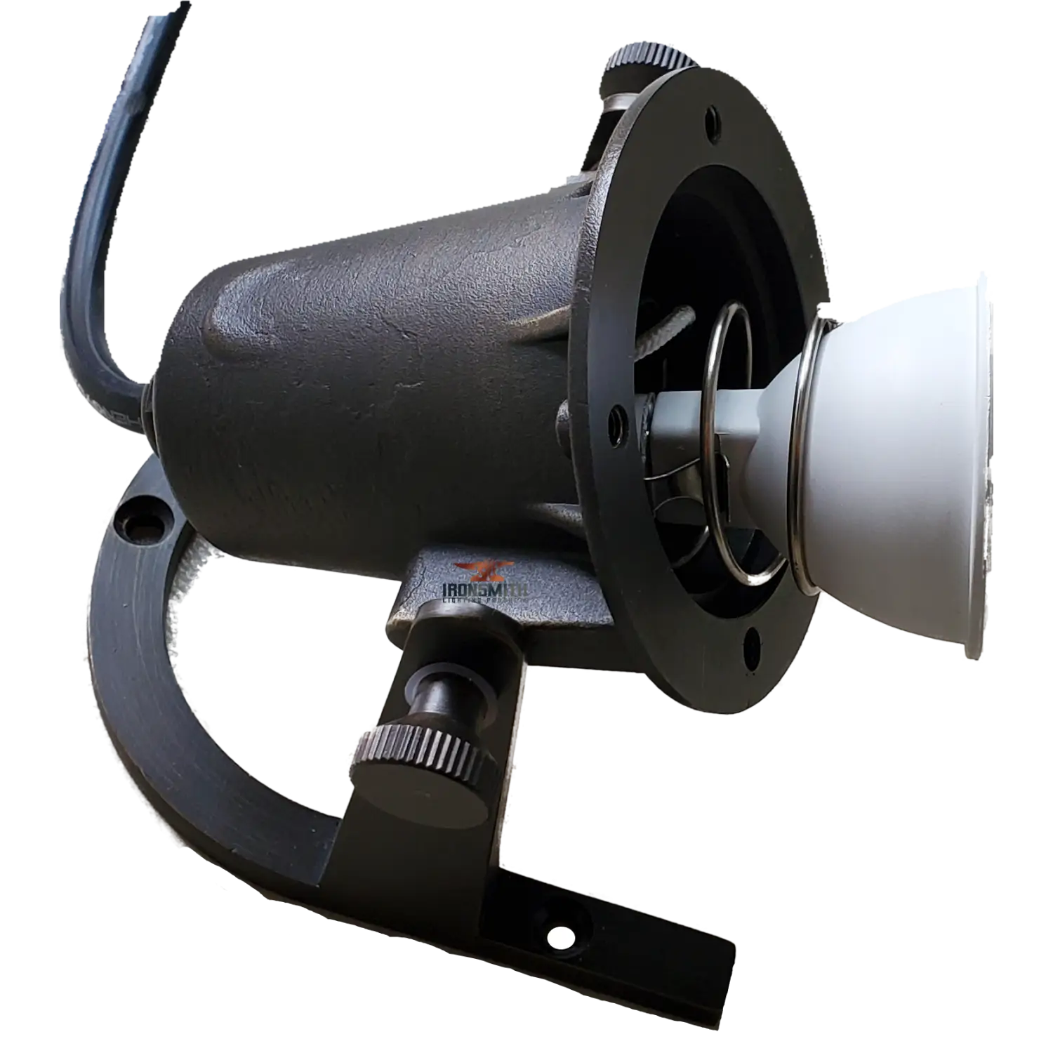 Cast Brass Adjustable Underwater Spot Light Fixture With 25โ Ft of Wire - Underwater Light Fixture