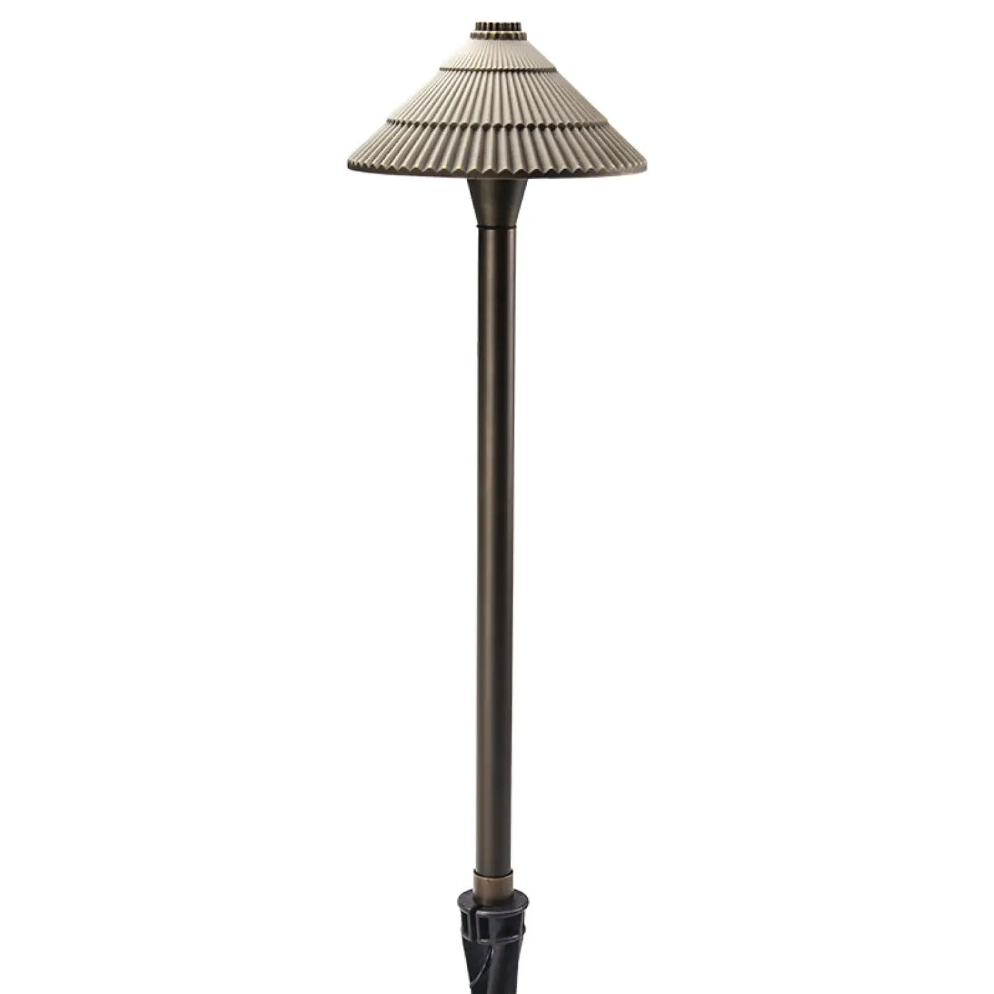 Classic Umbrella Outdoor Landscape Lights with G4 Bi-Pin Lamp Compatibility - Path Light Fixture