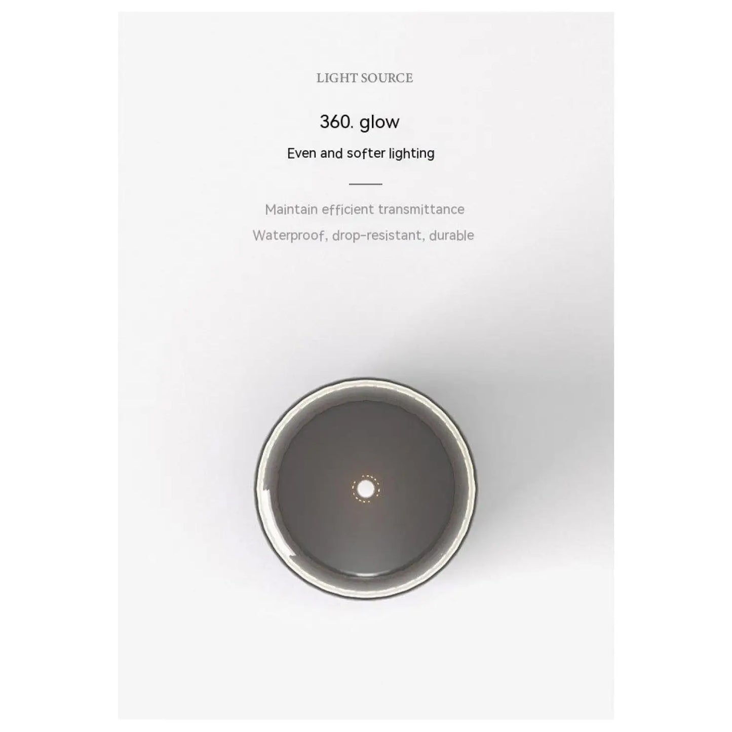 Creative Atmosphere Tent Light with LED Rechargeable Durable Feature - Light Fixture