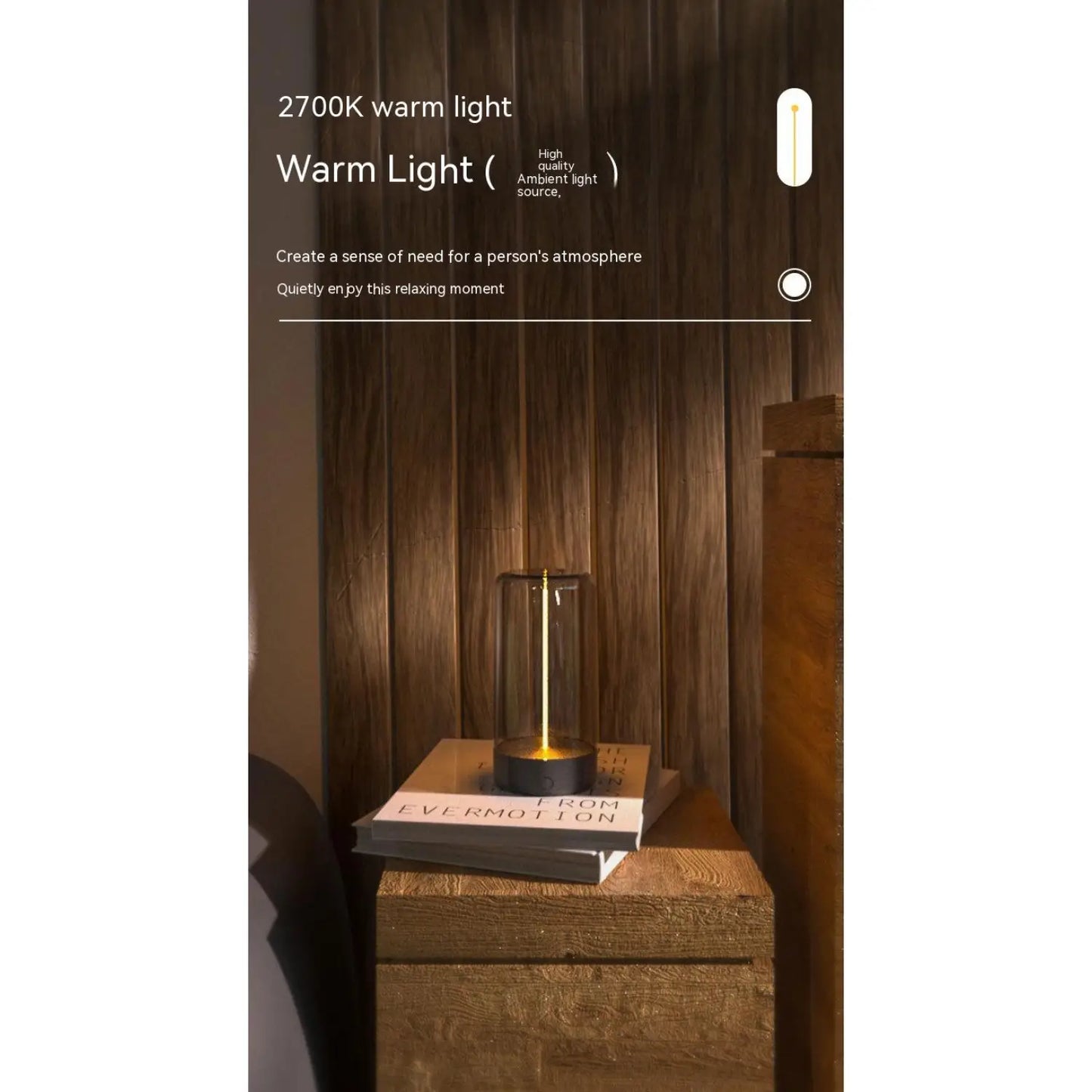 Creative Atmosphere Tent Light with LED Rechargeable Durable Feature - Light Fixture