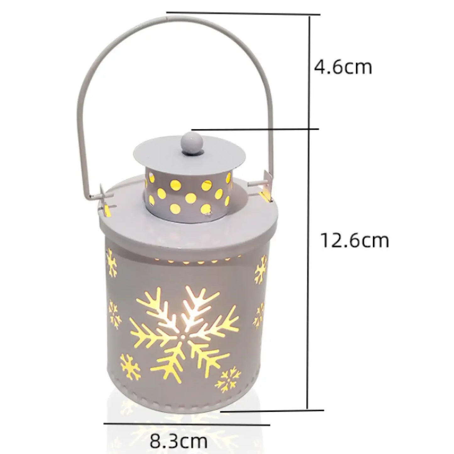 Christmas Candle Lights LED Small Lanterns Wind Lights Electronic Candles Nordic Style Creative Holiday Decoration