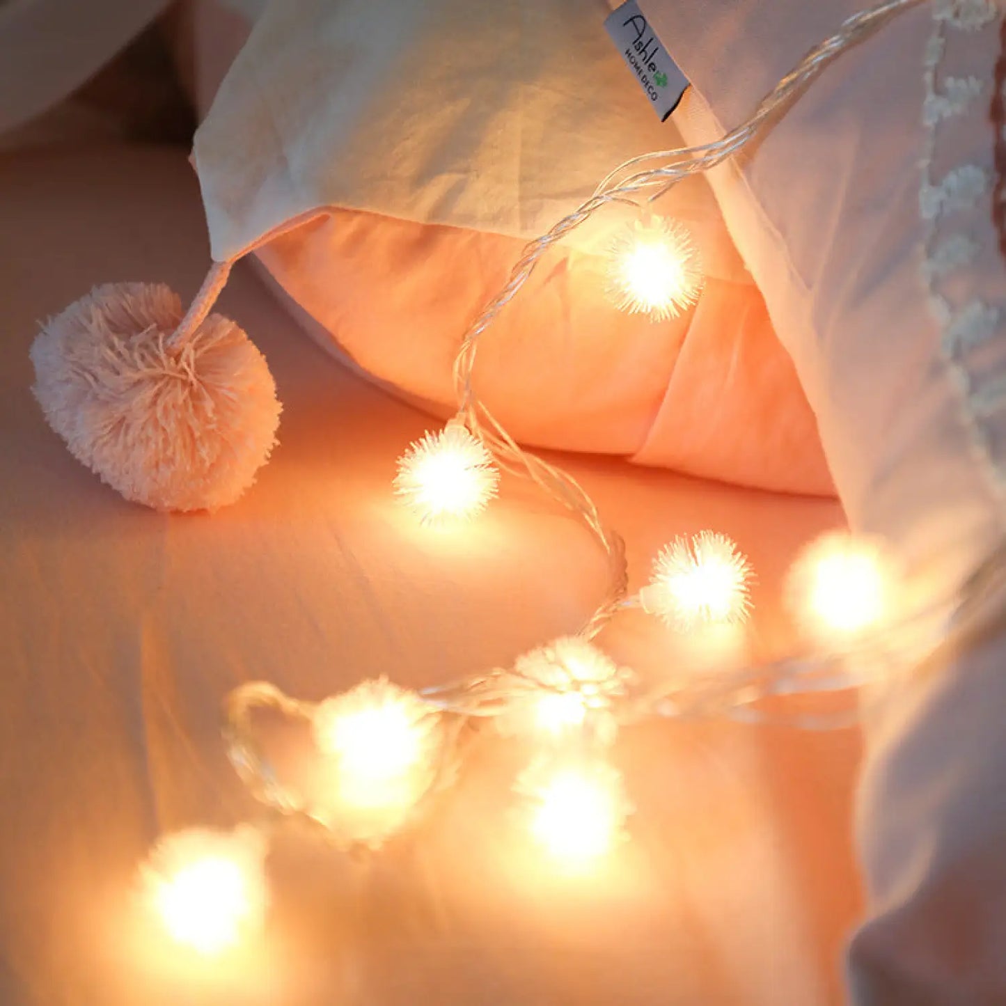 Curtain Window Lights Decorations for Christmas & Holiday - 2M battery multicolor - Strip light