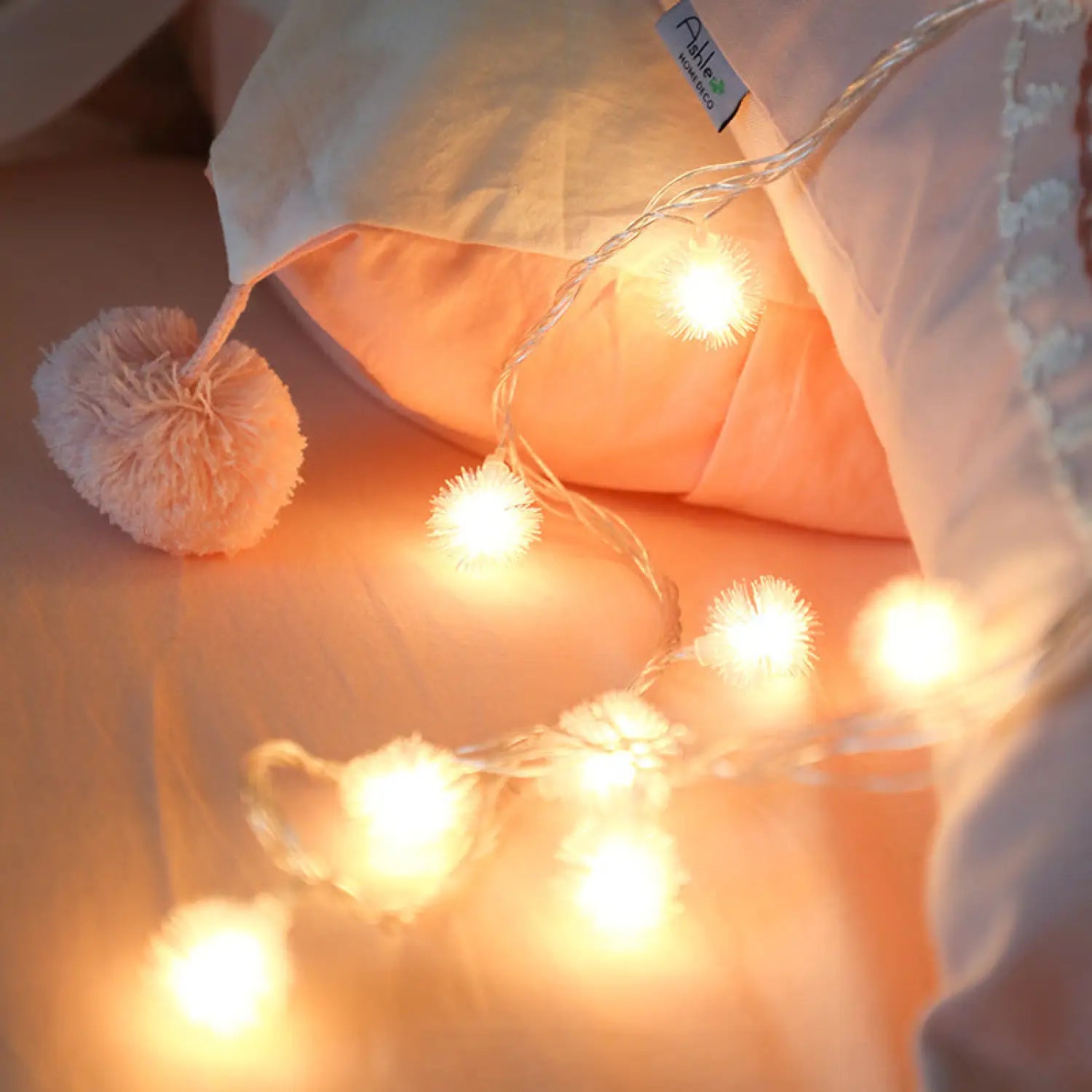 Curtain Window Lights Decorations for Christmas & Holiday - 2M battery multicolor - Strip light