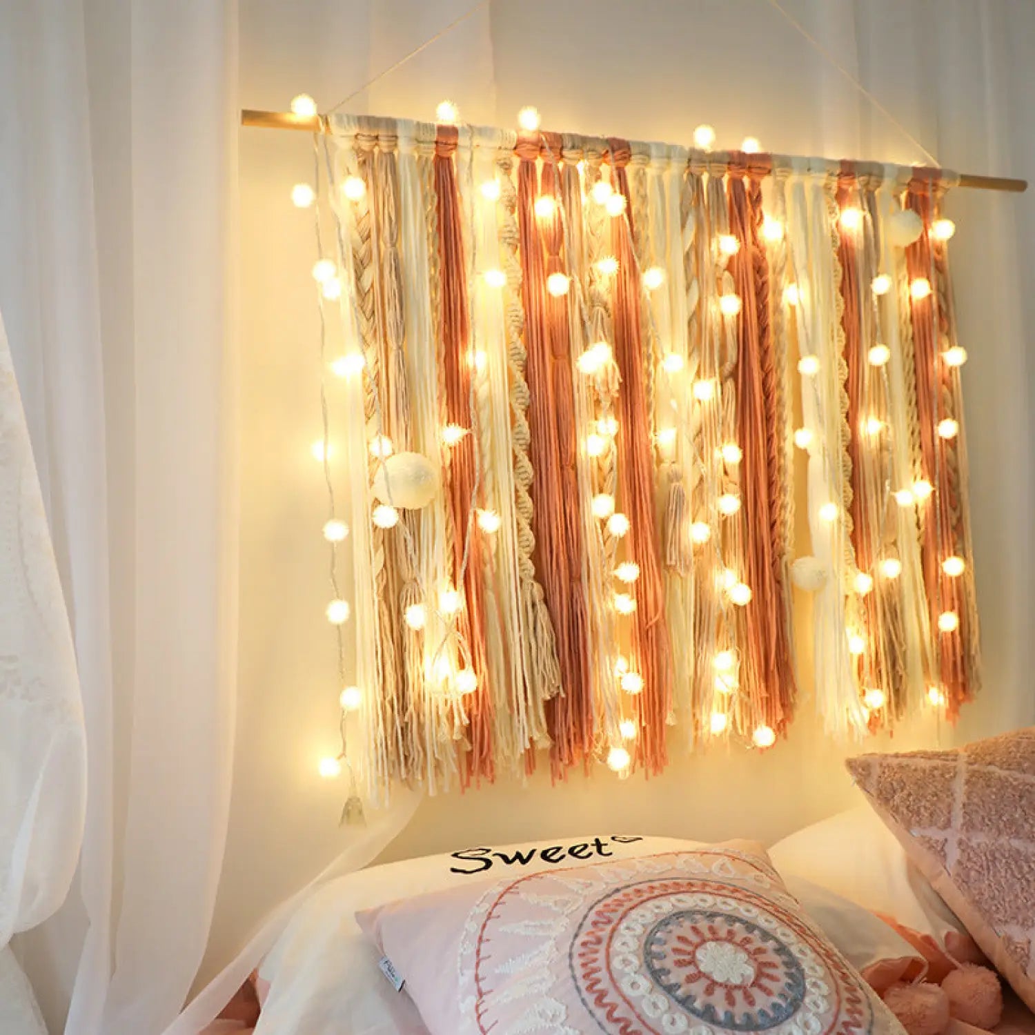 Curtain Window Lights Decorations for Christmas & Holiday - Strip light