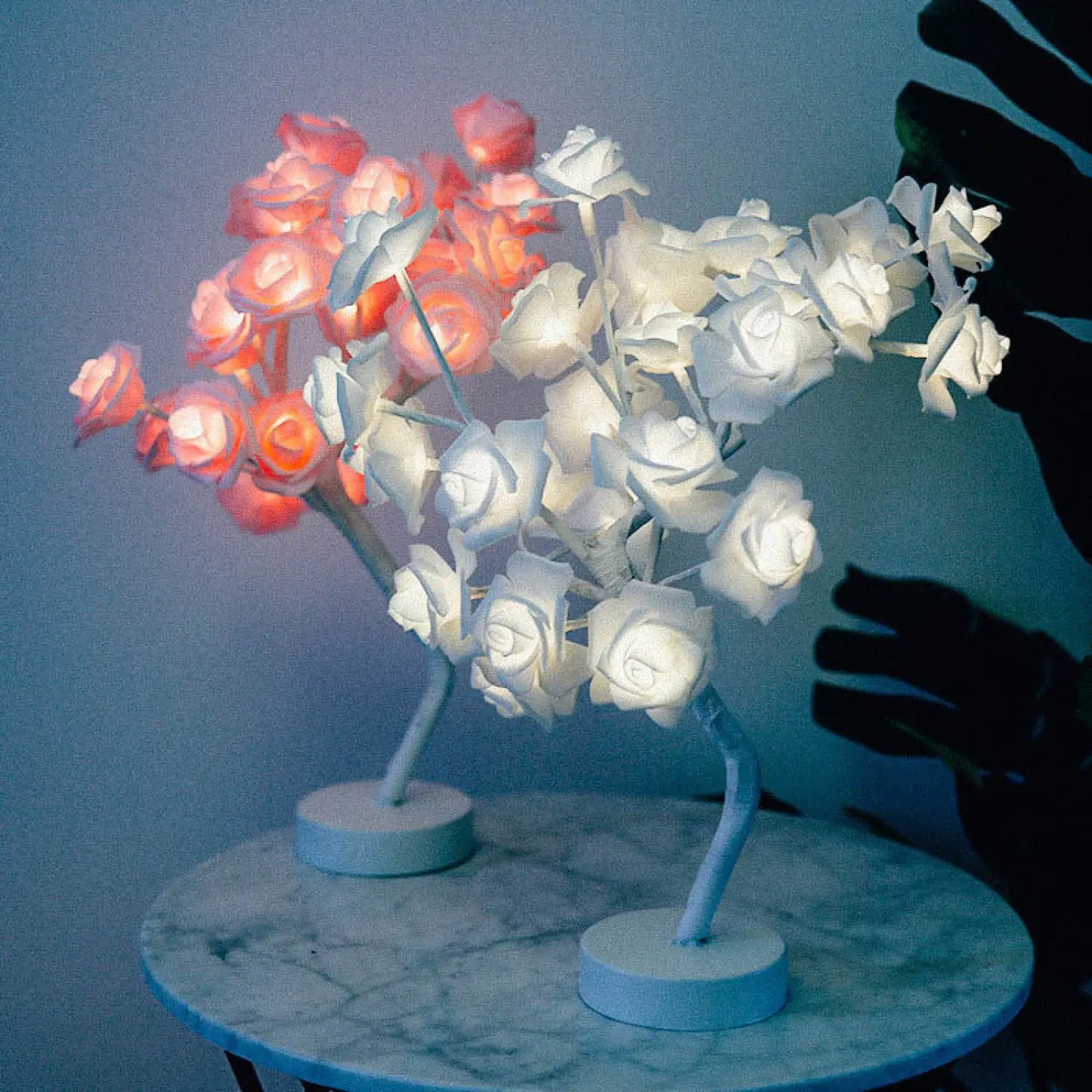 Decorative Flower Lamp with Soft Warm Light for Home Interiors - Table Lamps