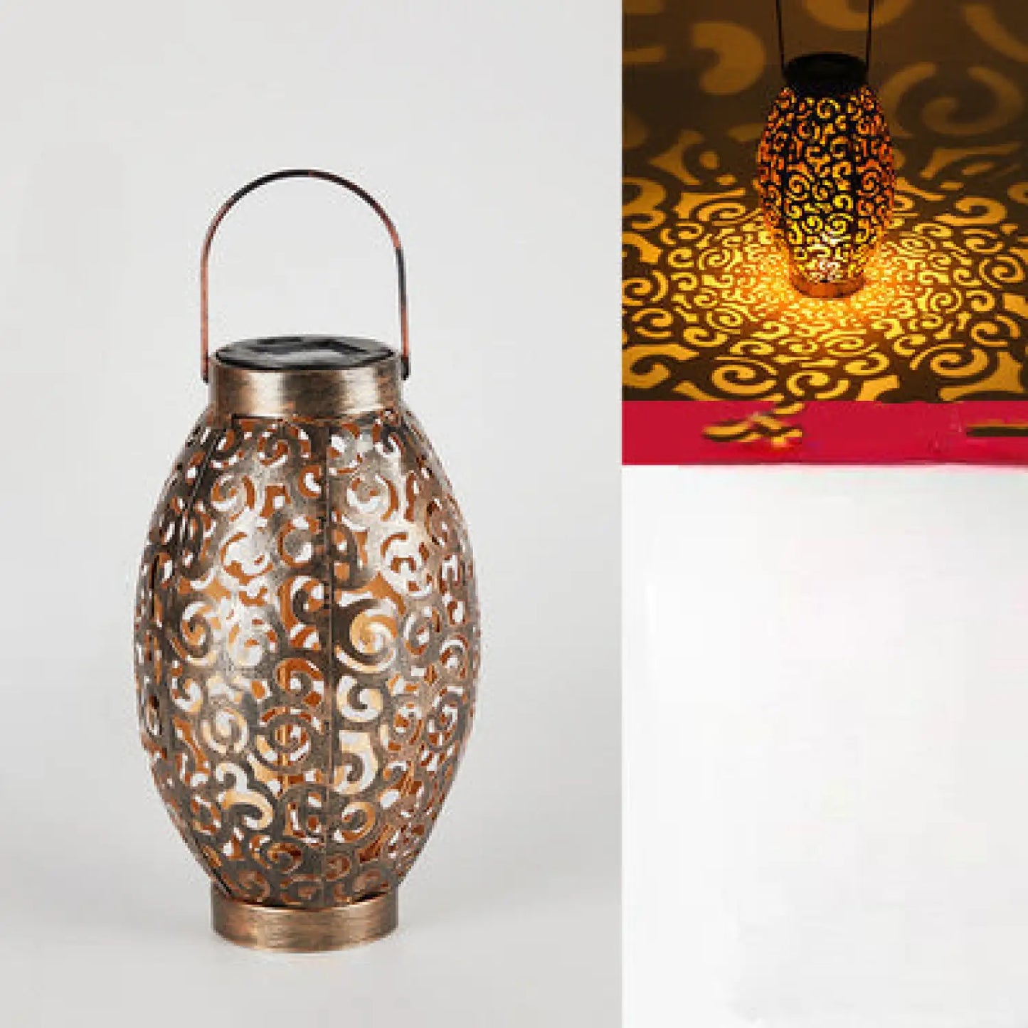Decorative Outdoor Lamp for Patio with Projection Lighting - 2style - 12V Hanging Light