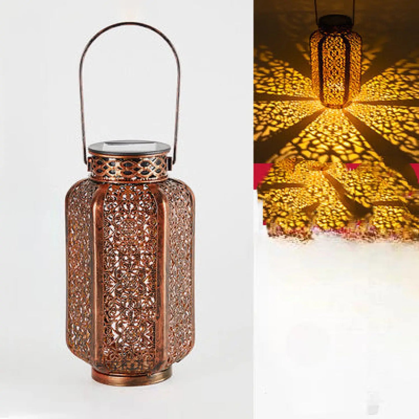 Decorative Outdoor Lamp for Patio with Projection Lighting - 3style - 12V Hanging Light