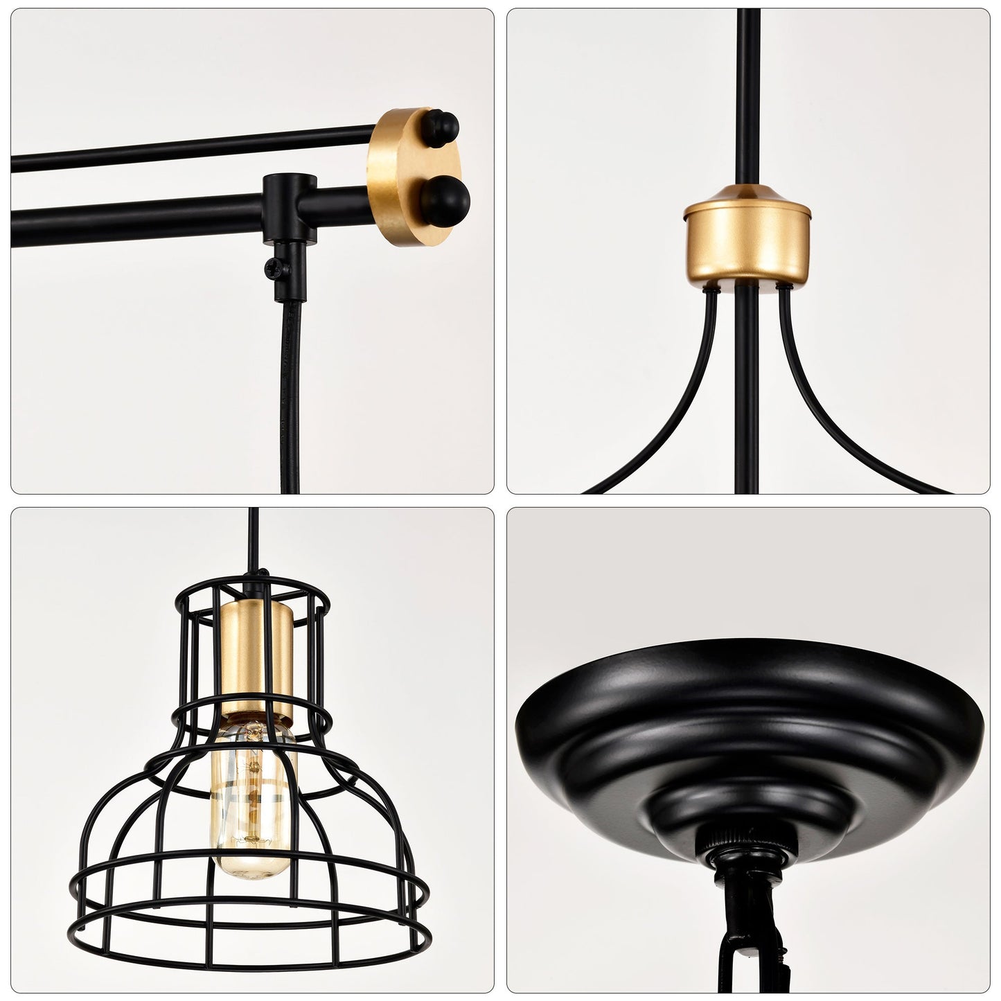 Dining Room Light Fixture Chandelier Over Table 40 Inch Hanging For Farmhouse Linear Chandeliers,4 Light Kitchen Island